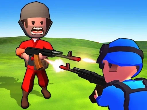 Little Commander Red vs Blue Game 