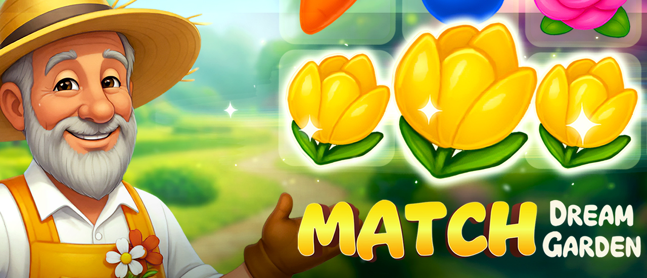 Match Dream Garden Game