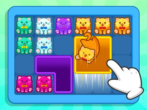 Meow Block  Color Collect Game