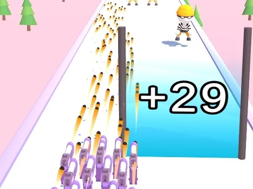 Merge Weapons Shooting 2048 Game