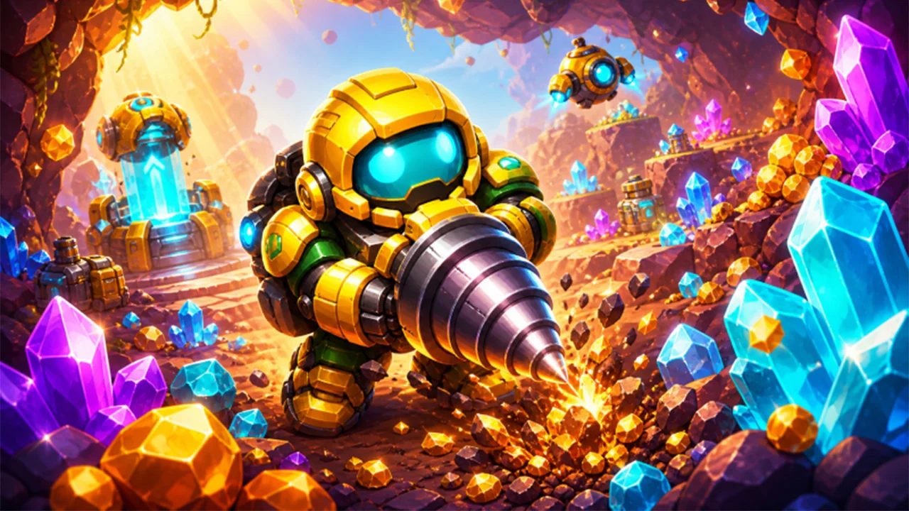 Miner: drilling Game
