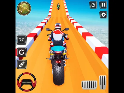 Moto Stunt Racing Game