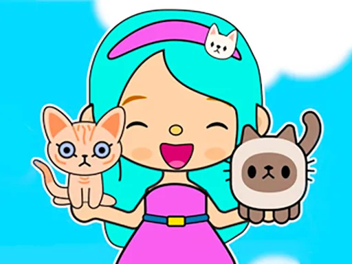 My Cat Town Game