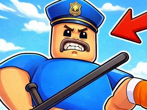 Obby Escape Barry's jail parkour Game