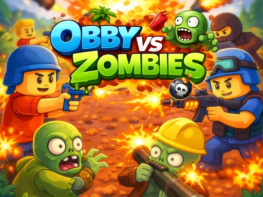 Obby vs Zombies Game