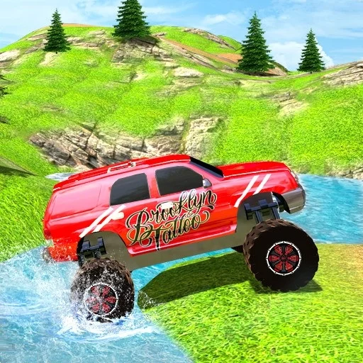 Offroad Grand Monster Truck Hill Drive Game