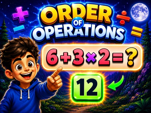 Order of Operation Challenge Game