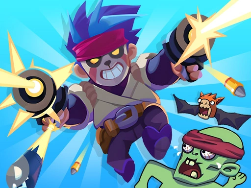 Panda Dash Auto Shooting Game