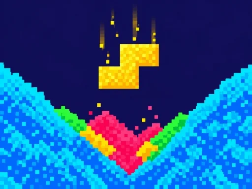 PixelTris Game 