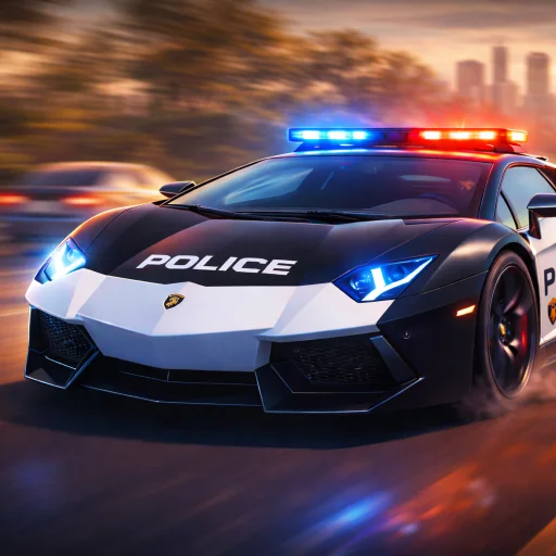 Police Traffic Racer Game