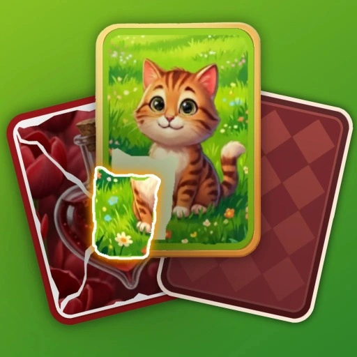 Puzzle Solitaire Picture Match Game 