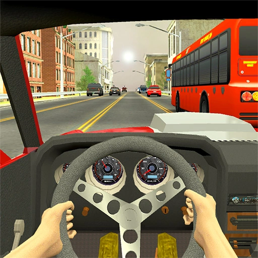 Racing in City Game 