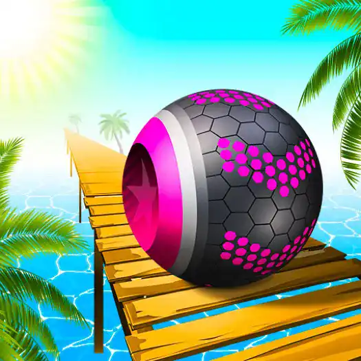 Rolling Balls Sea Race Game