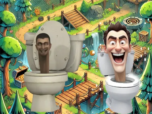 Skibidi Toilet Cross The Road Game