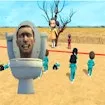 Skibidi Toilet Squid Game Red Light Game