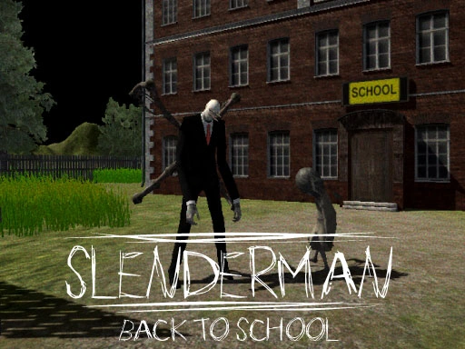 Slenderman Back to School Game