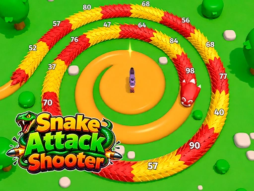 Snake Attack Shooter Game 
