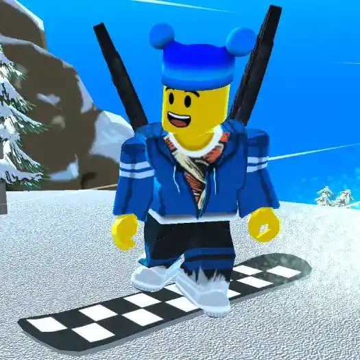 Snow Rider Obby Parkour Game