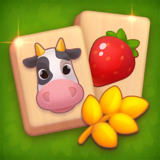 Solitaire Mahjong Farm Game