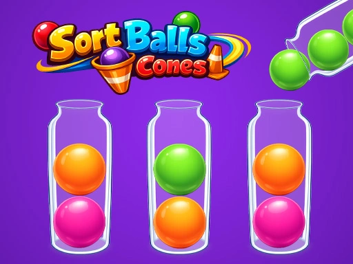 Sort Balls Cones Game