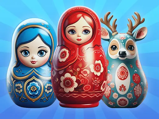 Sort by Matryoshka Shelves! Game