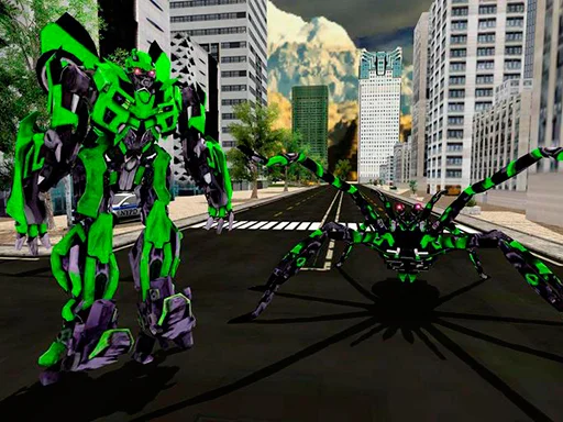 Spider Robot Warrior Web Robot Spider Game