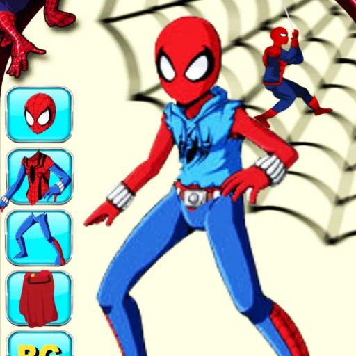 Spiderman Hero Creator Game