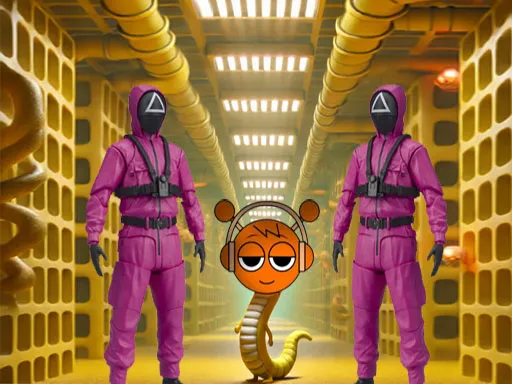 Squid Game Sprunki Escaped Backrooms Game