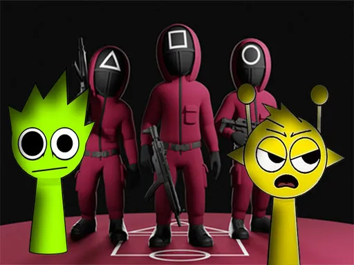 Squid Game Sprunki FNF Battle Game