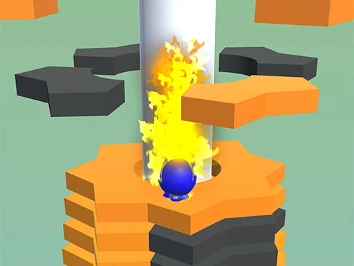Stack Crash Ball Game