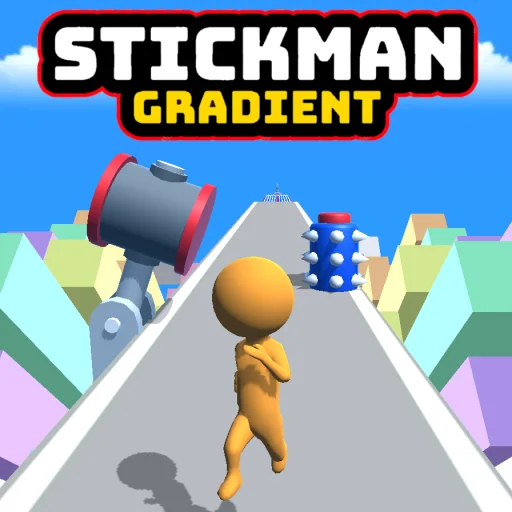 Stickman Gradient Game 