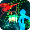Stickman Space Fighter Game 