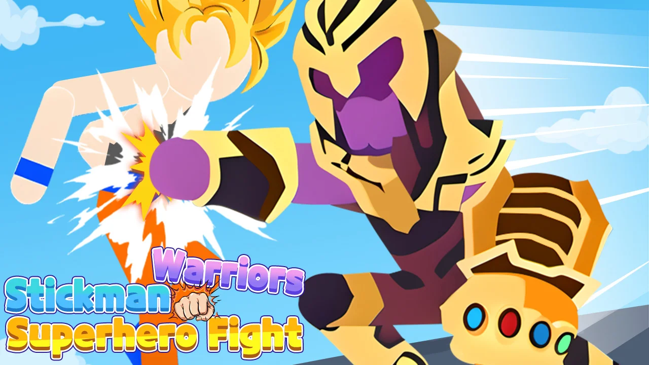 Stickman Warriors Superhero Fight Game 