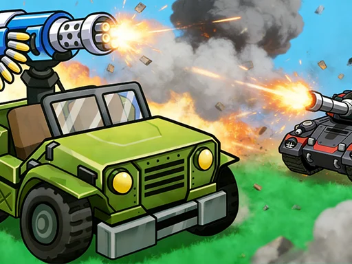 Tank Strike Wasteland Rogue Game