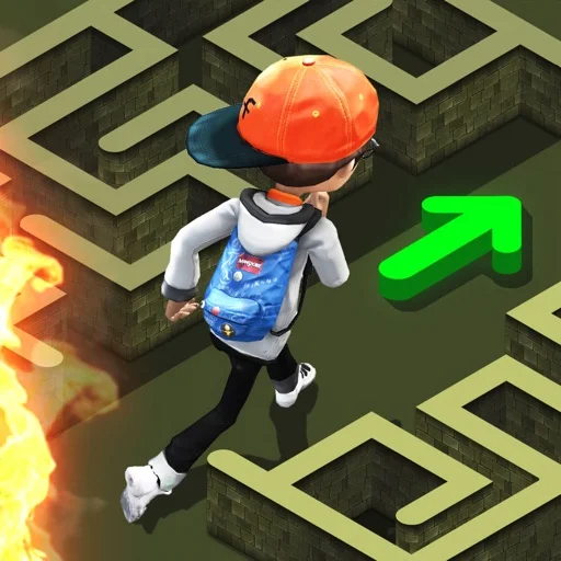 Temple Maze Game