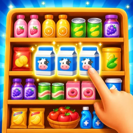 Triple Shelf Match Game