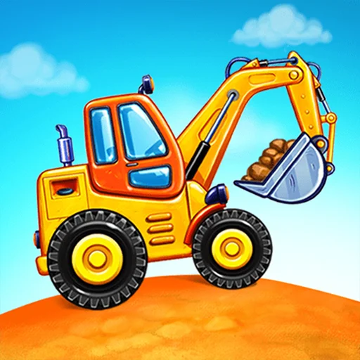 Truck games  build a house Game