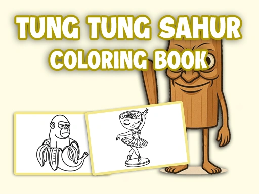  Tung Tung Sahur Coloring Book Game