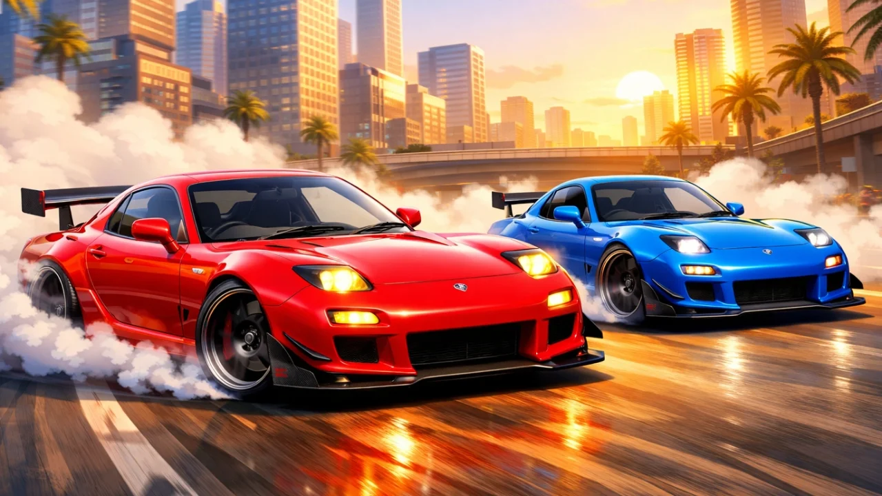  Two RX7 Drifters Game
