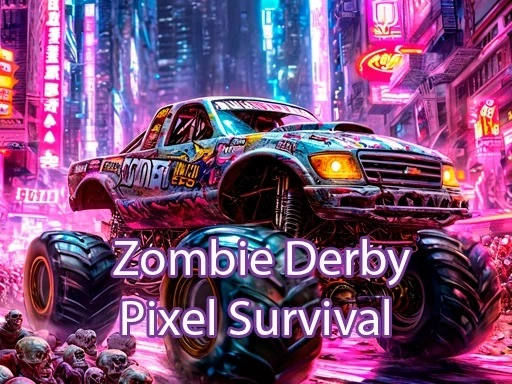  Zombie Derby Pixel Survival Game